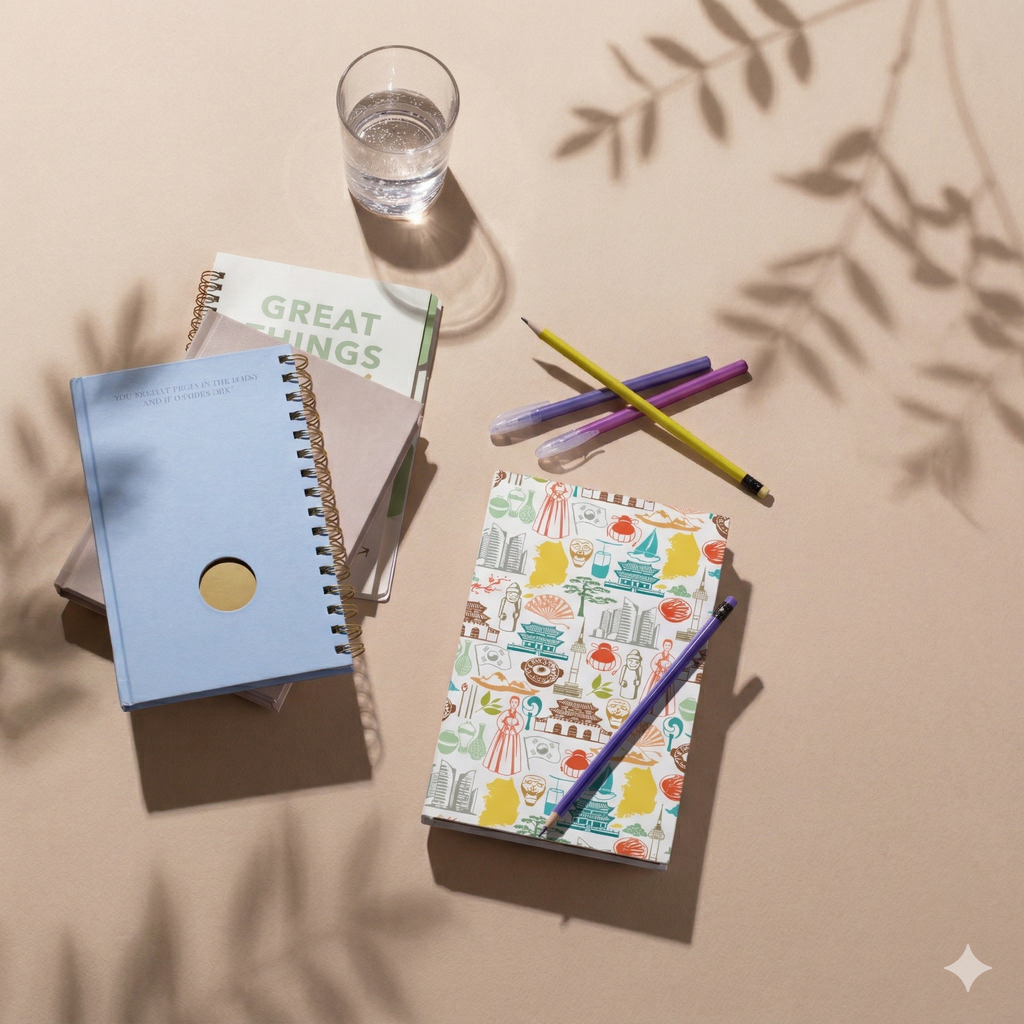 Notebook Joseon 조선 — Carnet Ligné K-Culture