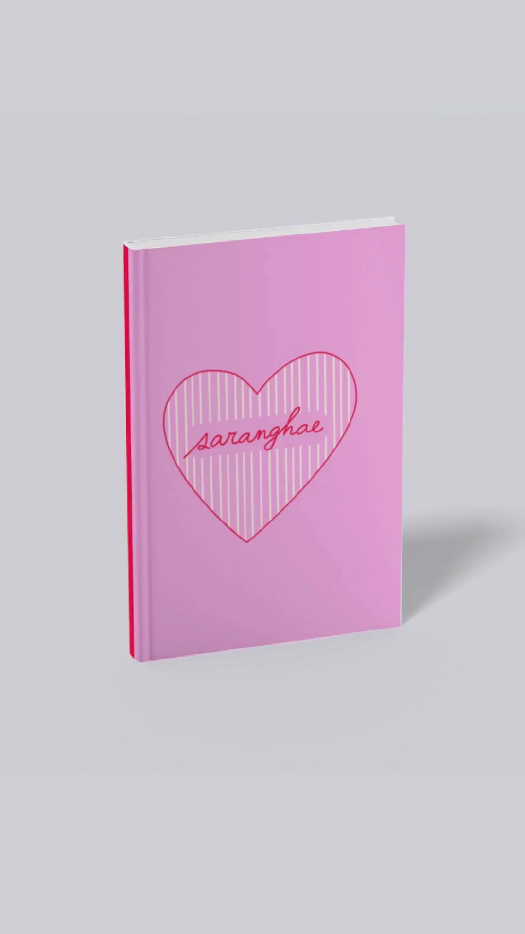 Notebook Saranghae 사랑해 — Carnet Ligné K-Culture